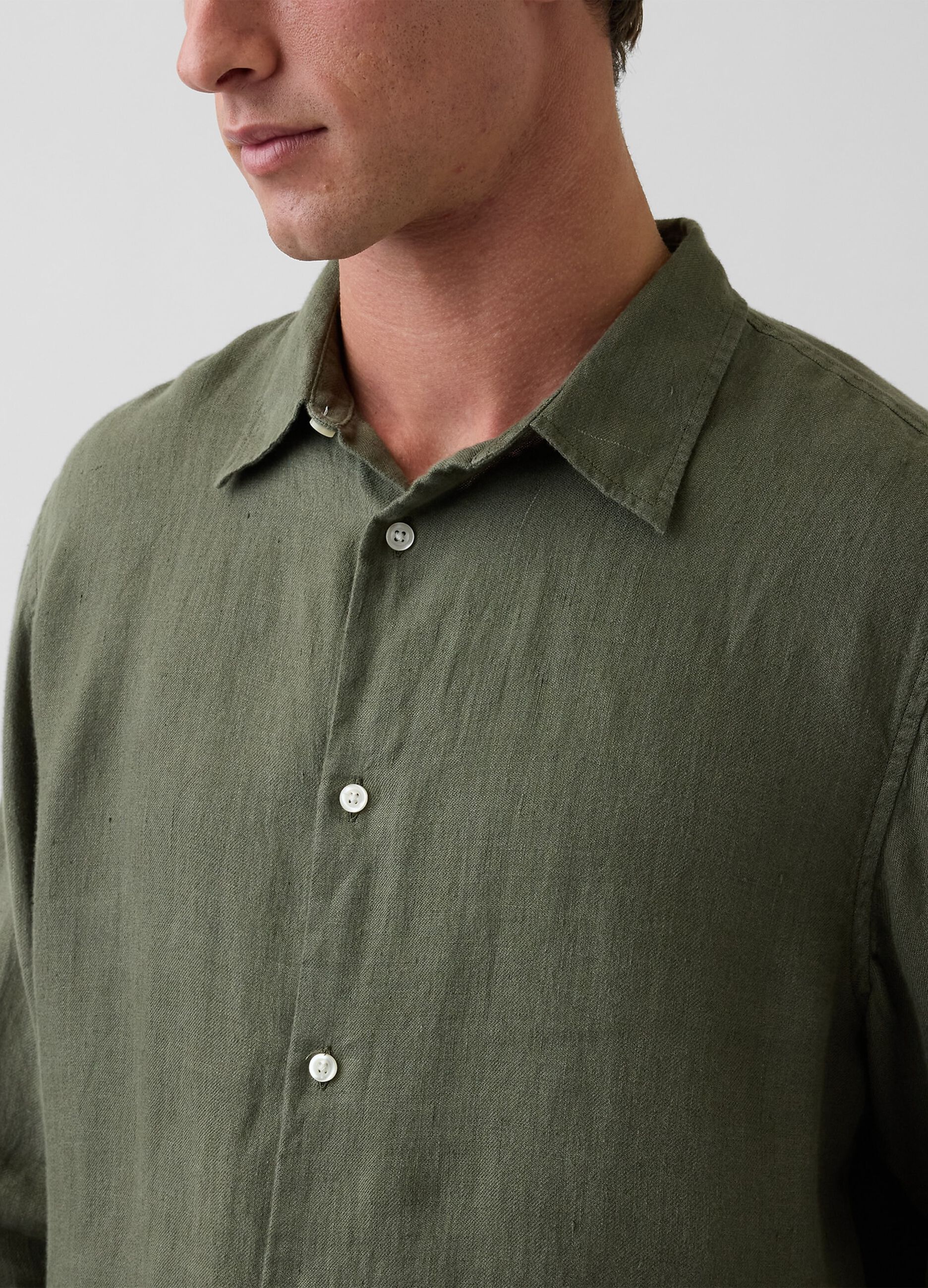 Pure linen shirt