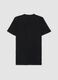 2-pack black crew-neck T-shirts in pure organic cotton, regular fit_1