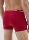 Rote Boxershorts aus elastischer Baumwolle im Regular Fit mit Weihnachtsdruck_2