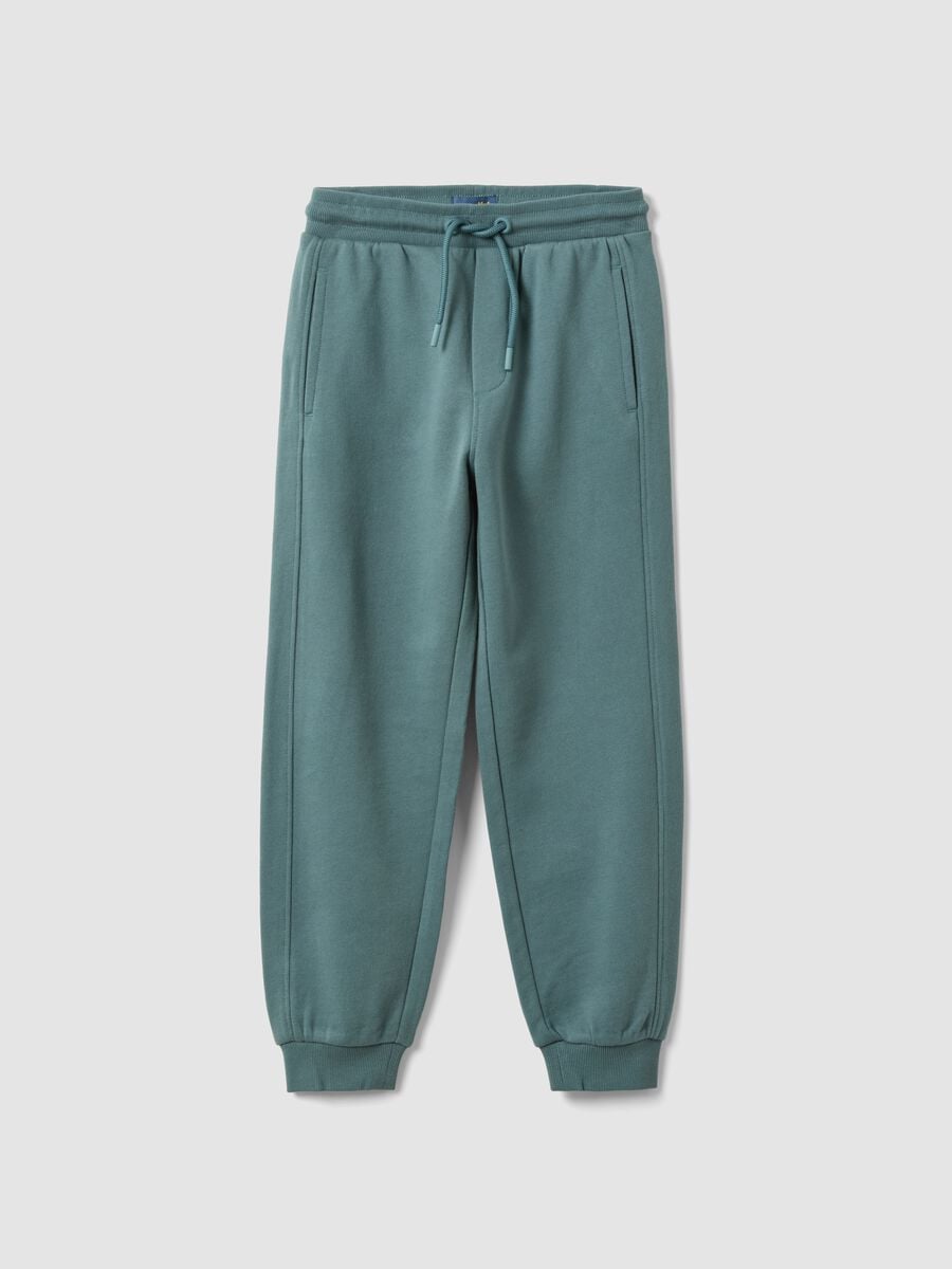 Blaue Jogger aus Bio-Baumwolle_0