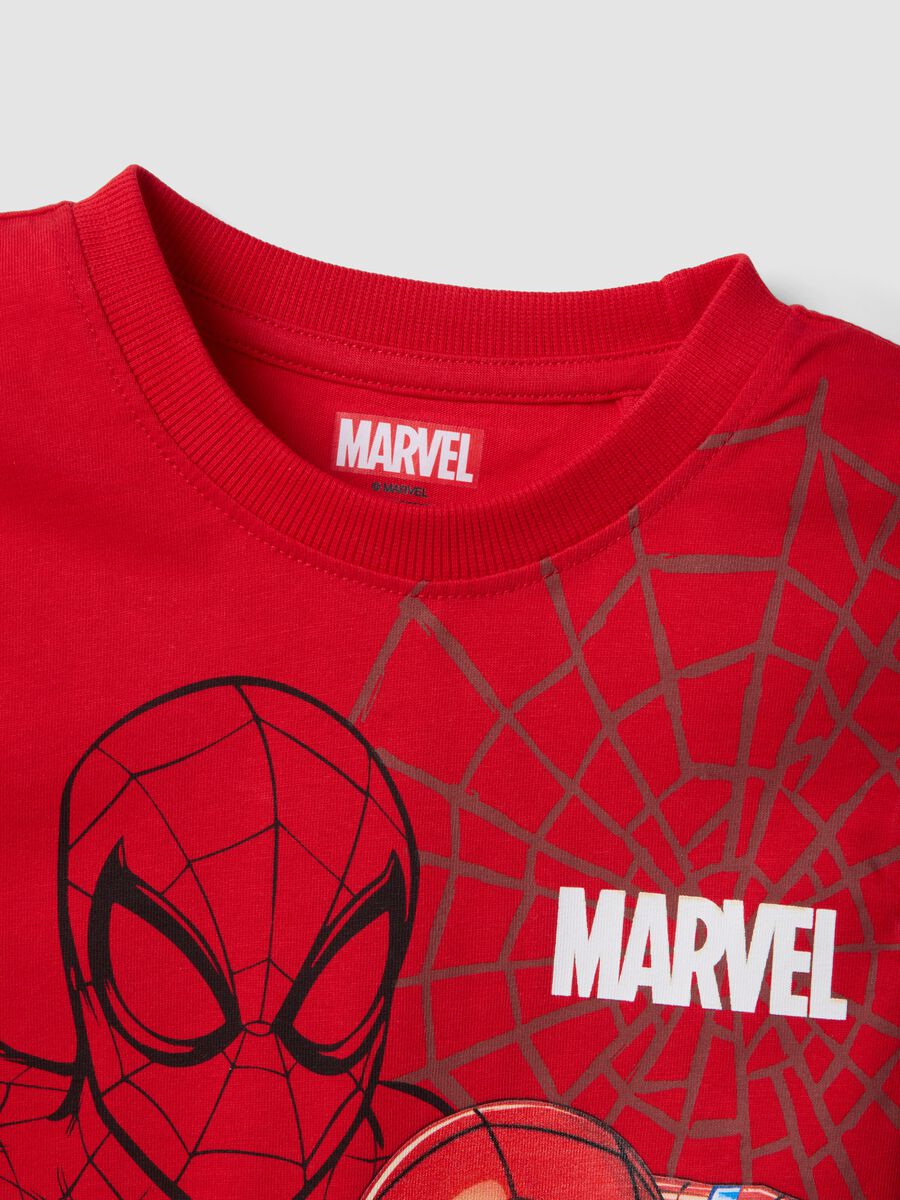 Red pure cotton Spider-Man vest top_3