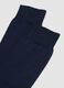 Bipack di calze lunghe blu e verdi in cotone elasticizzato_1