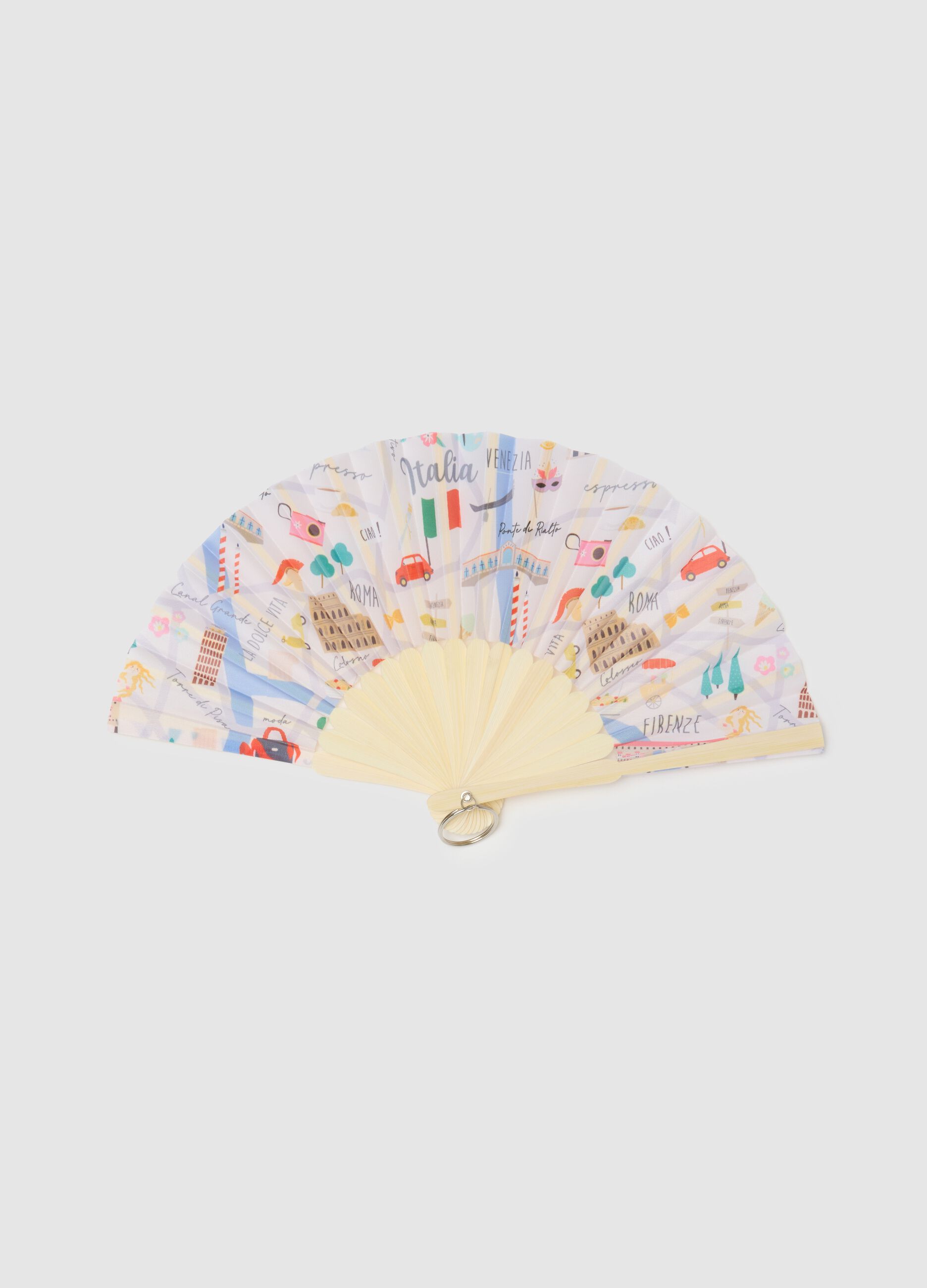 Multicolor Paper Fan