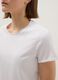 White short sleeve pure cotton regular fit T-shirt_3