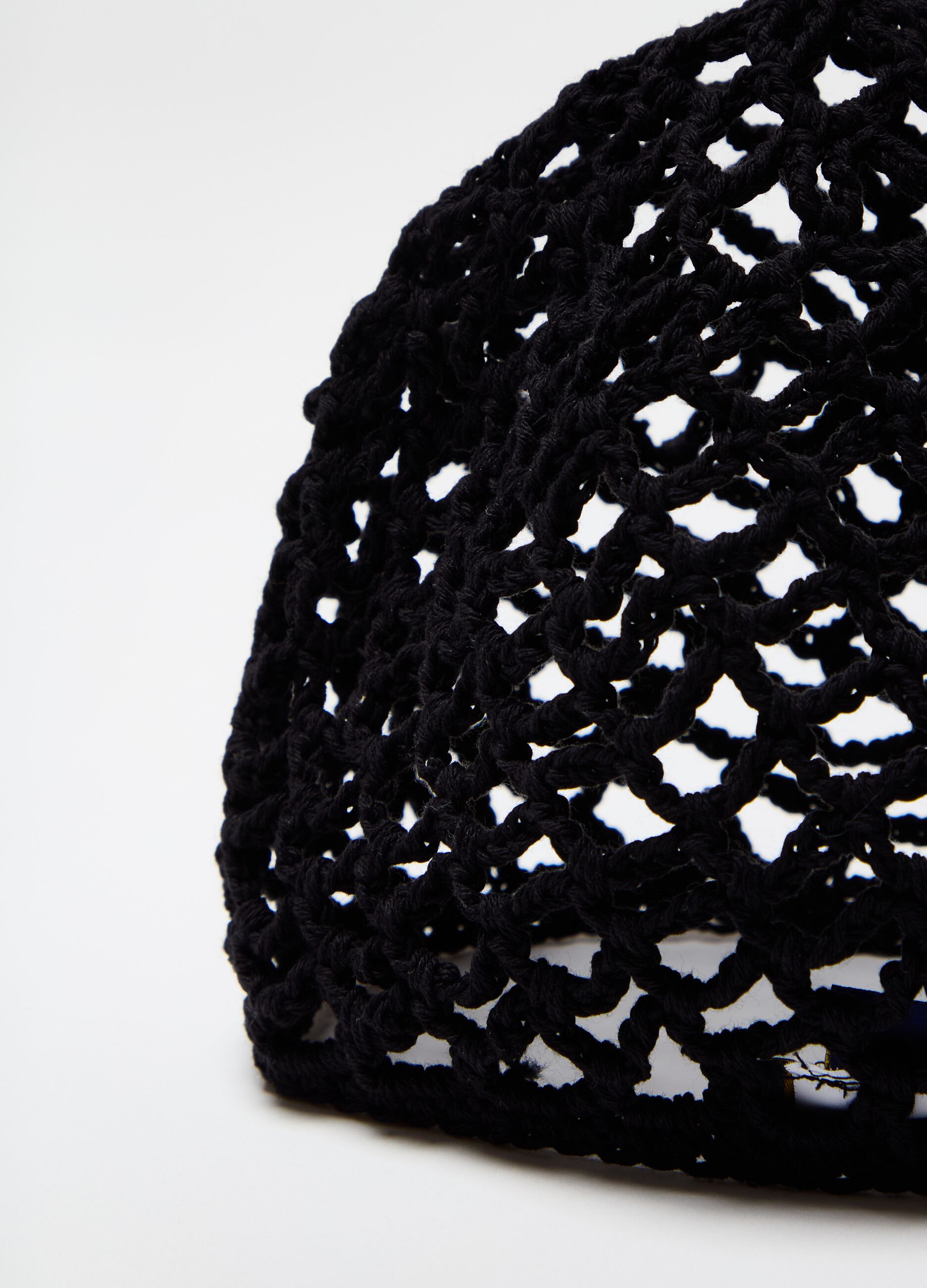 Cotton crochet cap