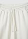 White Stretch Cotton Baggy Trousers_5