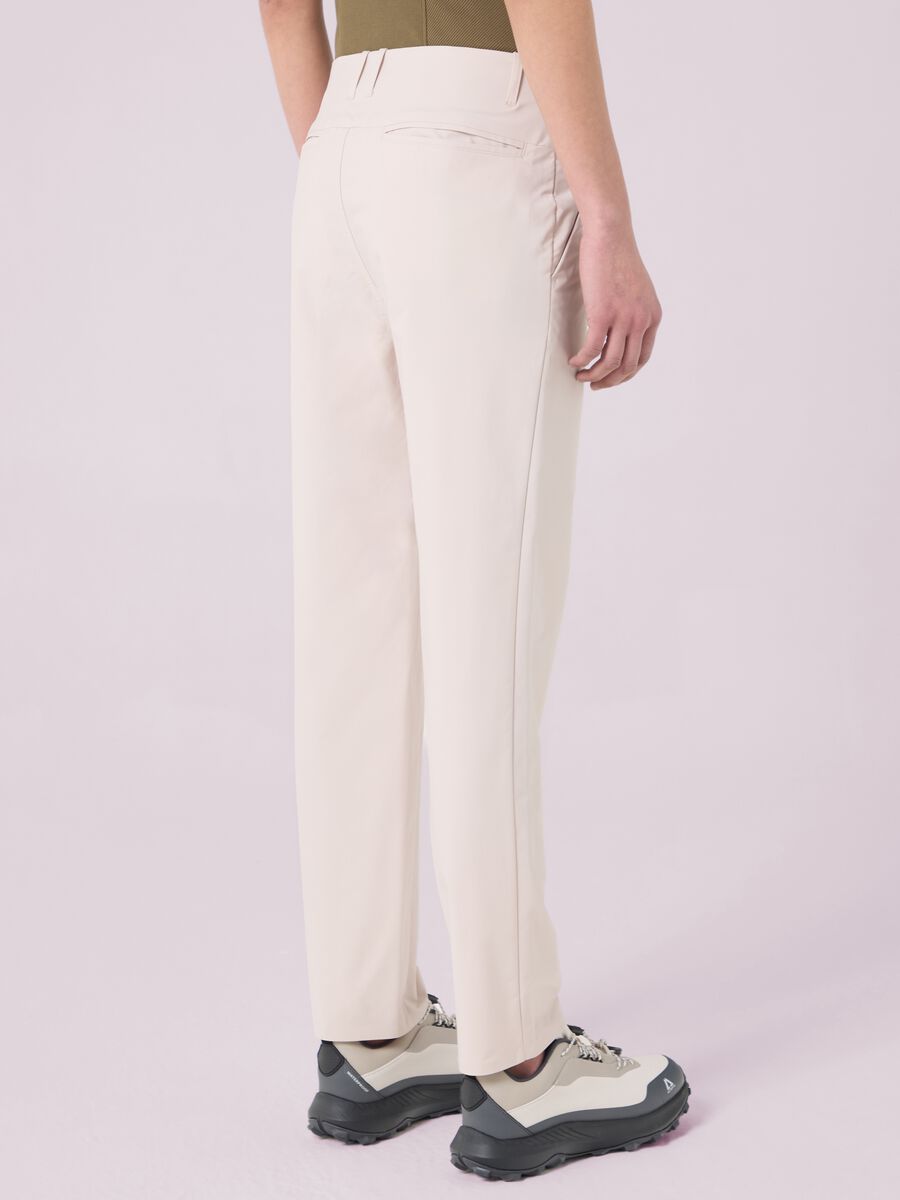 Straight Trousers in Technical Fabric ALTAVIA STUDIO_2