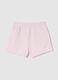 Cotton-blend drawstring shorts_1