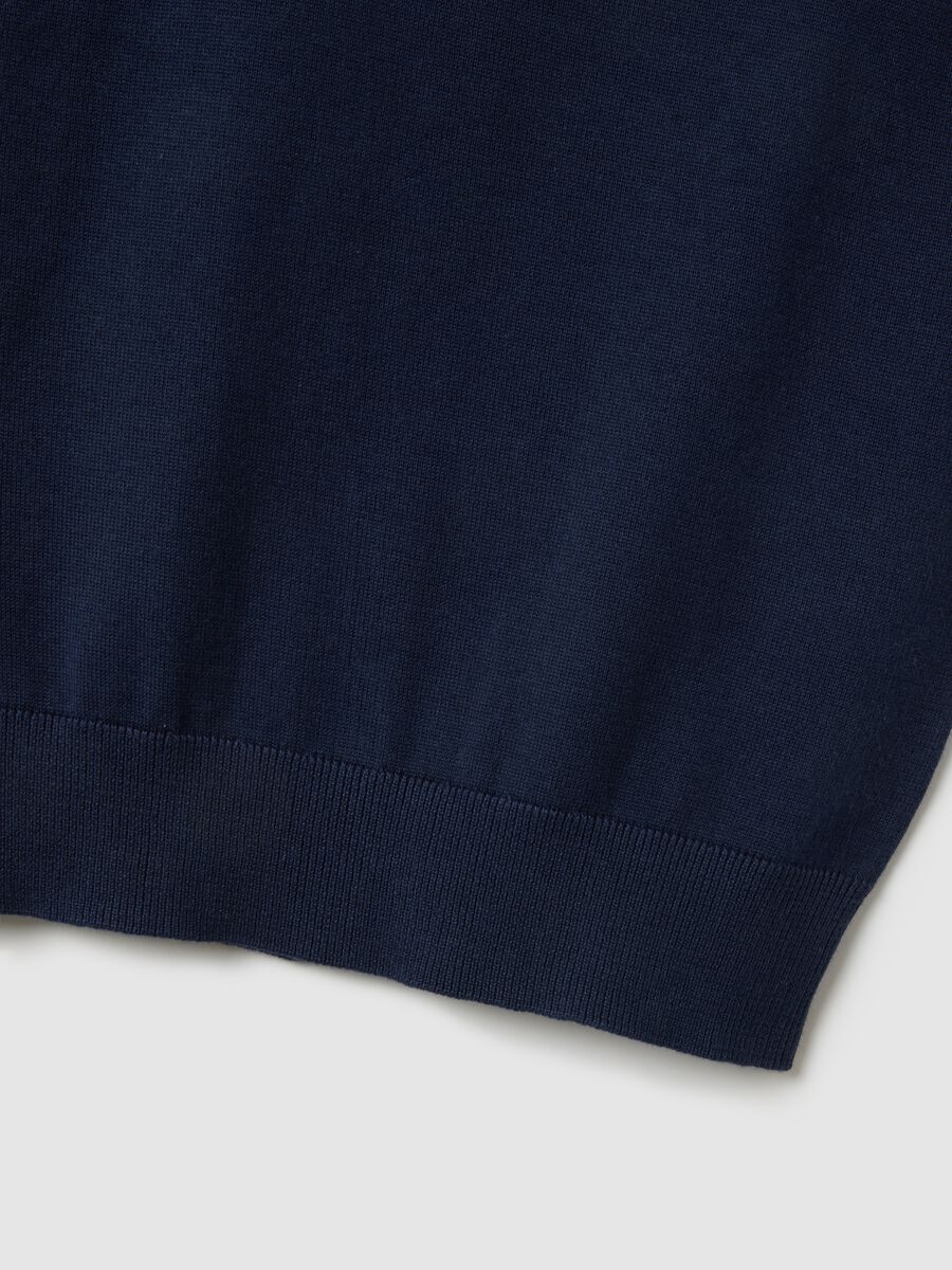 Kinderblauer Weste aus reiner Baumwolle, regul&auml;re Passform_2