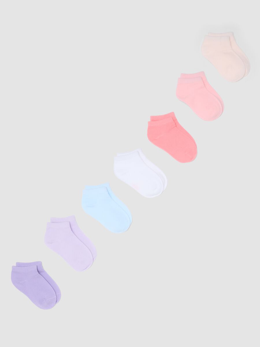 Mehrpack kurze M&auml;dchen-Socken aus Baumwollmix in Multicolor_0