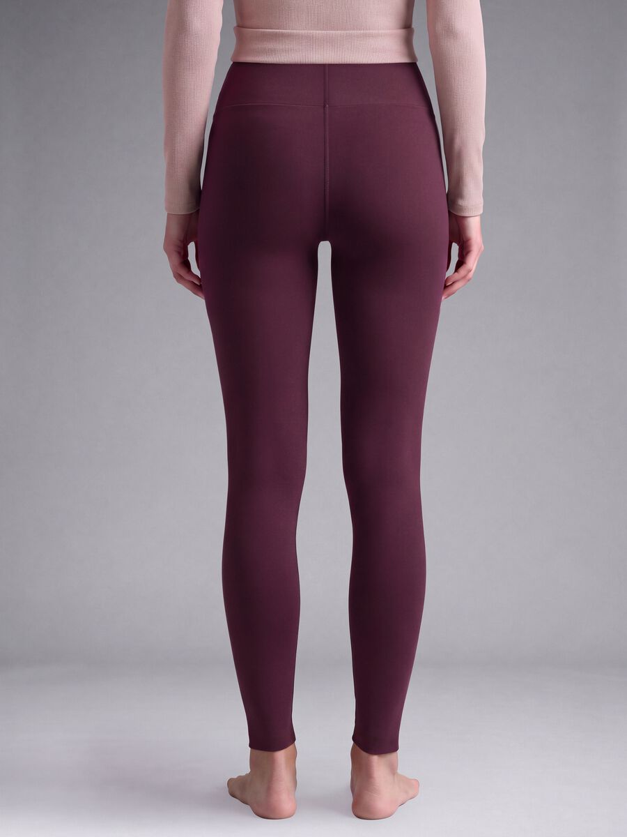 Violette Slim-Leggings aus Stretchmaterial mit Regular-Bund &ndash; ALTAVIA STUDIO_3