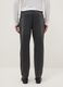 Black Cotton Blend Regular Tapered Jeans_2