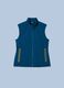 ALTAVIA SAILING blue windproof gilet in stretch fabric with zip_4