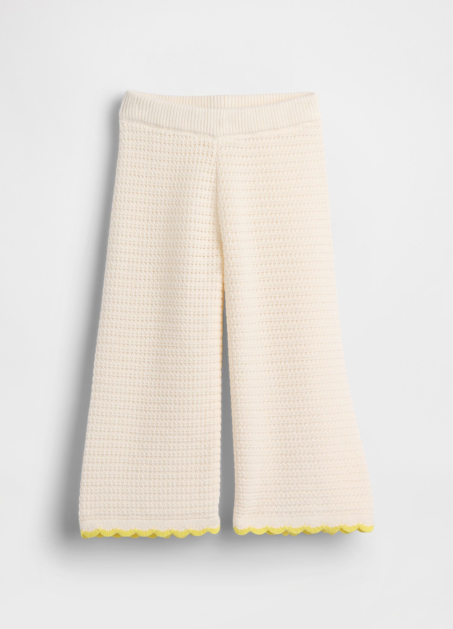 Pure cotton palazzo trousers