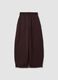Purple cotton-blend baggy-fit jogger trousers_6