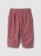 Rosa Cordhose mit elastischem Bund_0