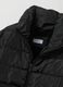 Schwarze regular fit gesteppte Jacke mit Rei&szlig;verschluss und Seitentaschen_5