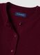 Roter Rundhals-Cardigan aus reinem Kaschmir_1