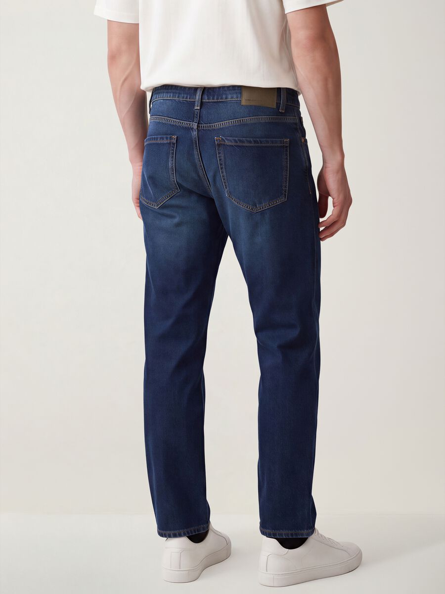 Regular-Fit-Jeans aus Denim aus reiner Baumwolle_2