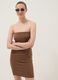 Braunes Midikleid aus Stretch-Baumwolle_3