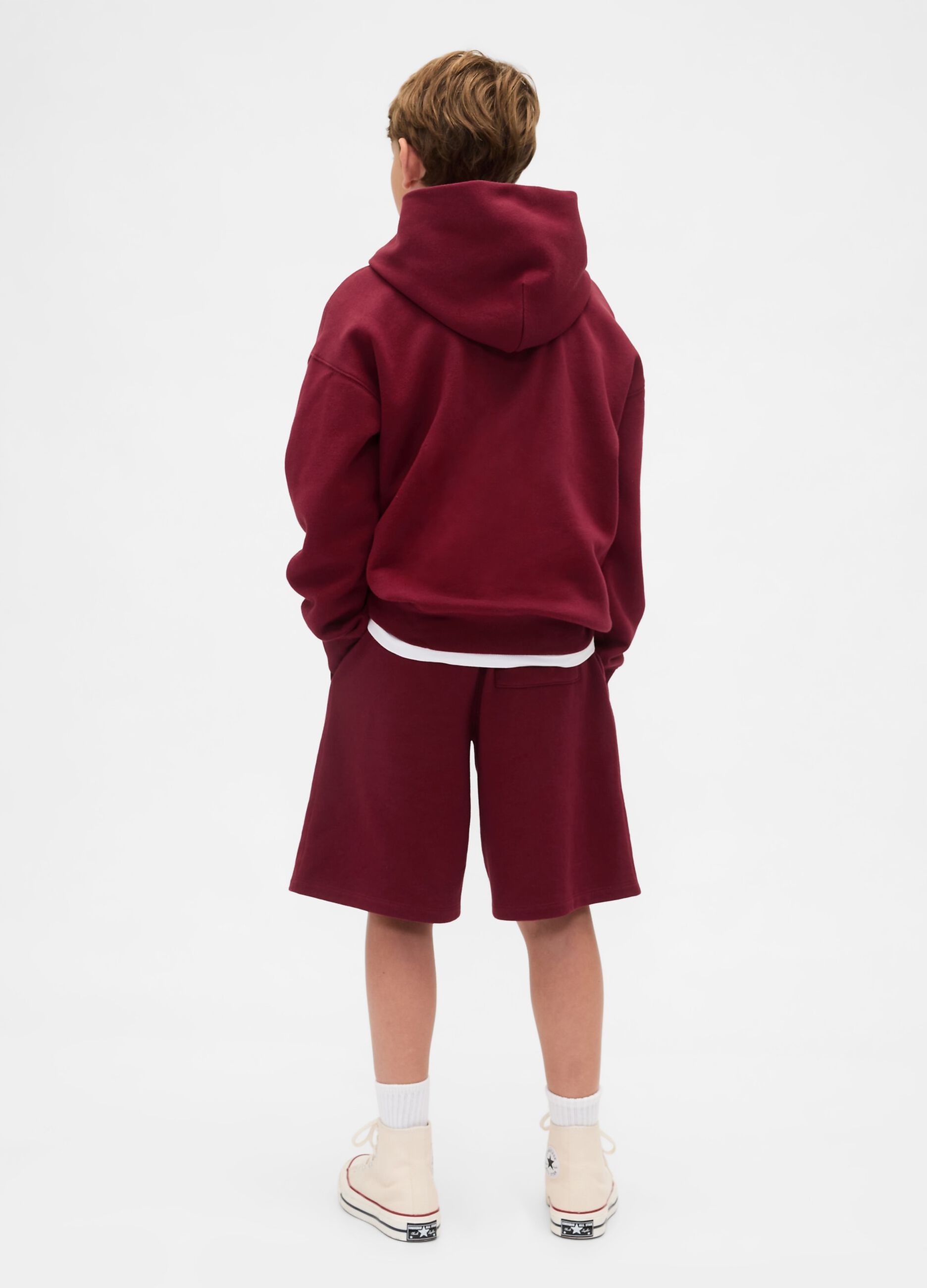 Roter Kapuzenpullover f&uuml;r Kinder