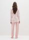 Pink pure cotton regular fit pyjamas with buttons_2