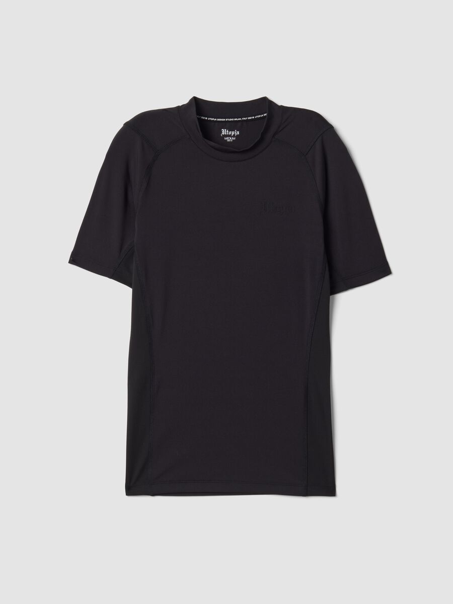 Techincal T-shirt Fitted Black_0