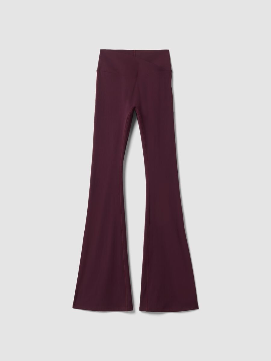 Violette Schlagleggings aus Stretchmaterial ALTAVIA STUDIO_5
