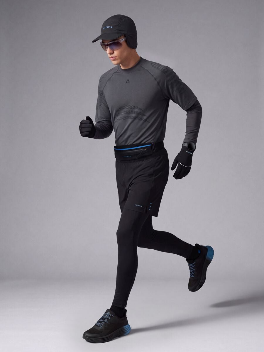 ALTAVIA Easy Dry black stretch technical trousers_1