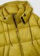 Casaco The Iconic Puffer amarelo ocre com capuz removível_5