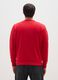 Red Christmas sweatshirt in cotton blend regular fit with print_2