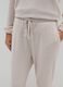Beige stretch fabric pyjamas with regular fit_3