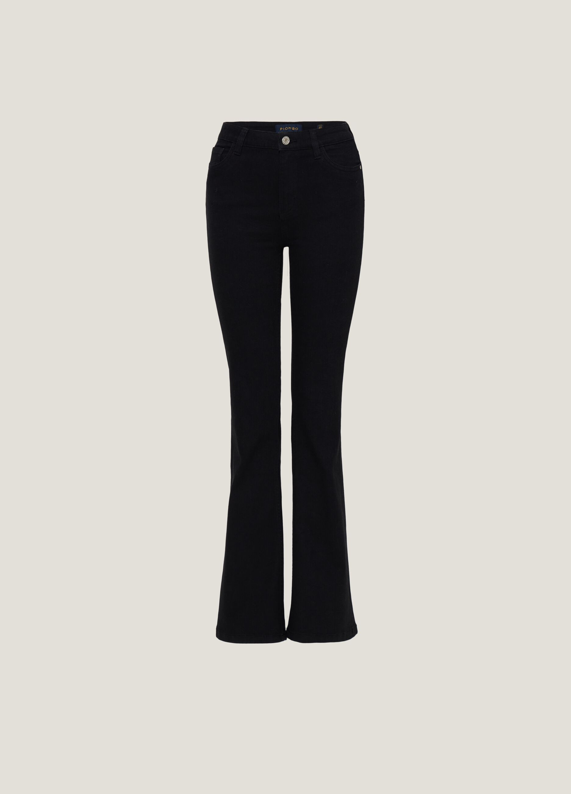 Flare-fit stretch jeans