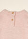 Rosa Pullover aus elastischer Wolle mit H&uuml;ndchen-Print_1