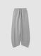 Grey barrel-fit cotton-blend joggers_0