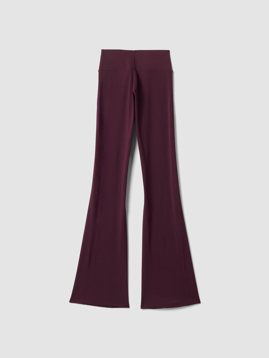 Violette Schlagleggings aus Stretchmaterial ALTAVIA STUDIO_6