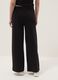 Black Pure Cotton Baggy Jogger Trousers_2