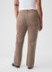 Straight high-rise trousers in corduroy_5