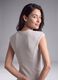White stretch modal crew-neck T-shirt_4