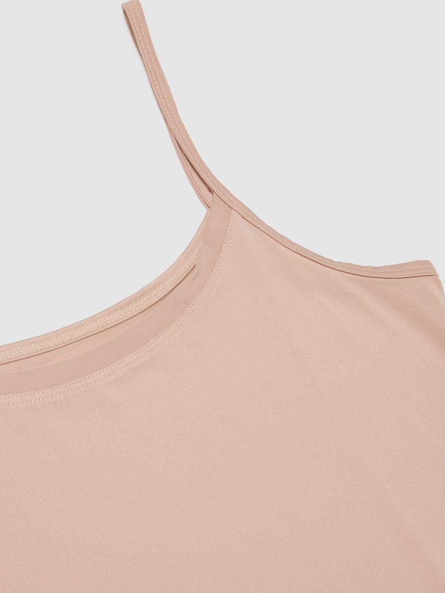 Beiges Tanktop im Regular Fit_5