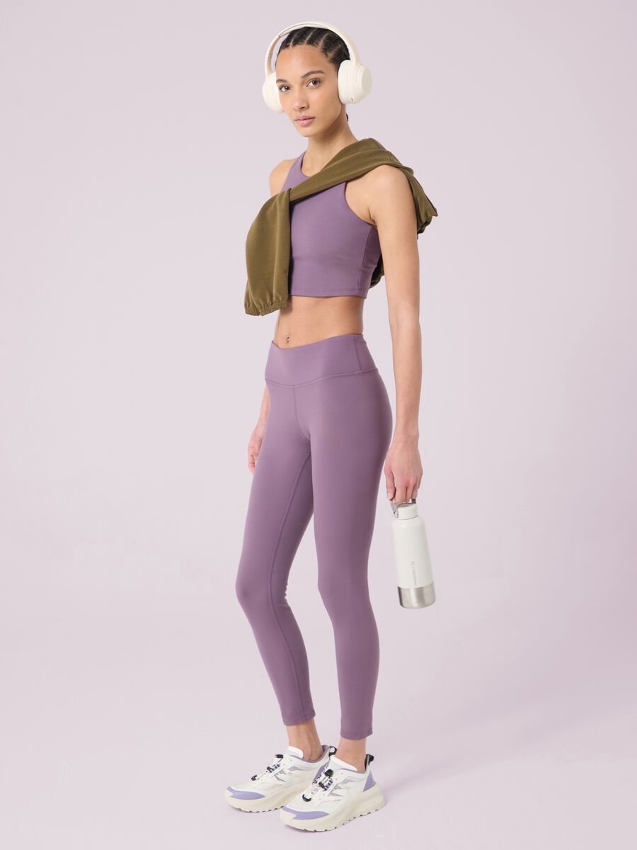 Hoch taillierte Leggings aus technischem Gewebe ALTAVIA STUDIO_0
