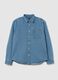 Denim shirt with pocket_4