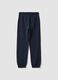 Navy blue &pi;&alpha;&nu;&tau;&epsilon;&lambda;ό&nu;&iota; &phi;ό&rho;&mu;&alpha;&sigmaf; jogger &alpha;&pi;ό 100% &omicron;&rho;&gamma;&alpha;&nu;&iota;&kappa;ό &beta;&alpha;&mu;&beta;ά&kappa;&iota;, regular fit, &gamma;&iota;&alpha; &alpha;&gamma;ό&rho;&iota;_1