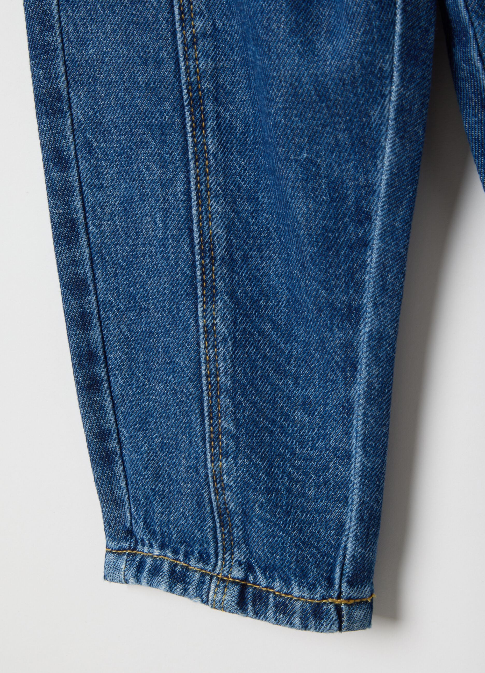 Jungen Regular Fit Hose aus reiner Baumwolle in Blau Denim