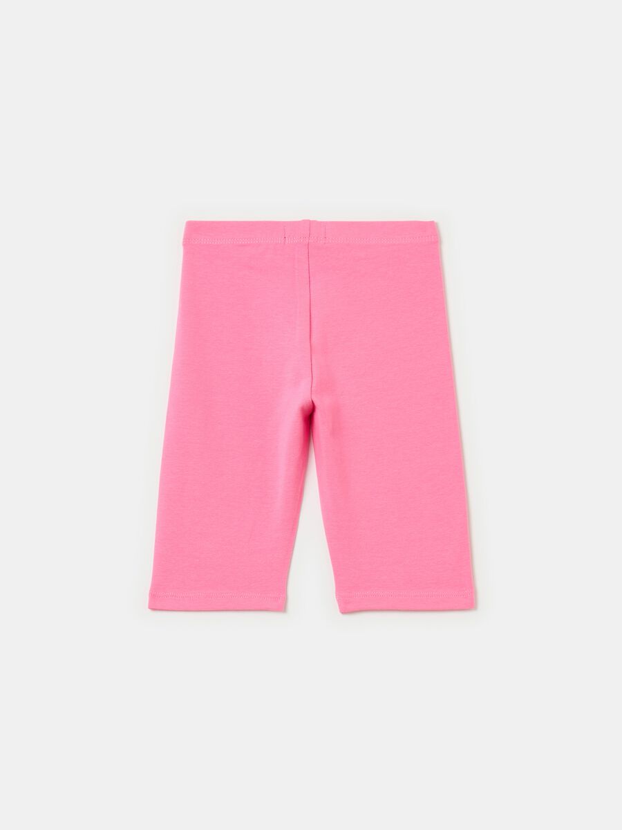 Cycling shorts in stretch cotton_1