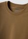 Brown pure organic cotton jersey T-shirt, regular fit_6