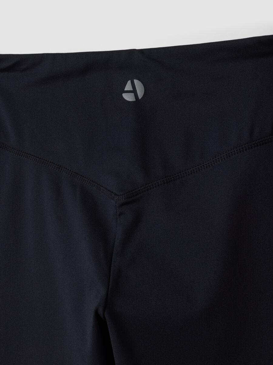 Blaue Schlagleggings aus Stretchstoff_9