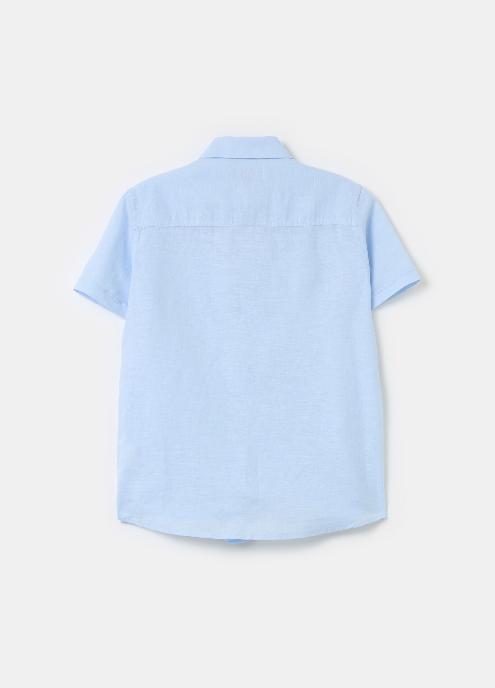 Linen and cotton shirt