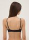 Black triangle bra with removable padding in stretch fabric_2
