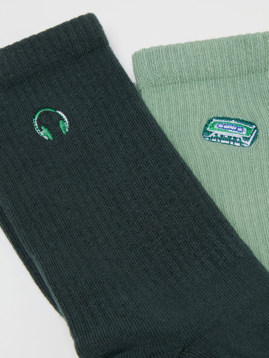 Pack of three stretchy cotton sports socks_2